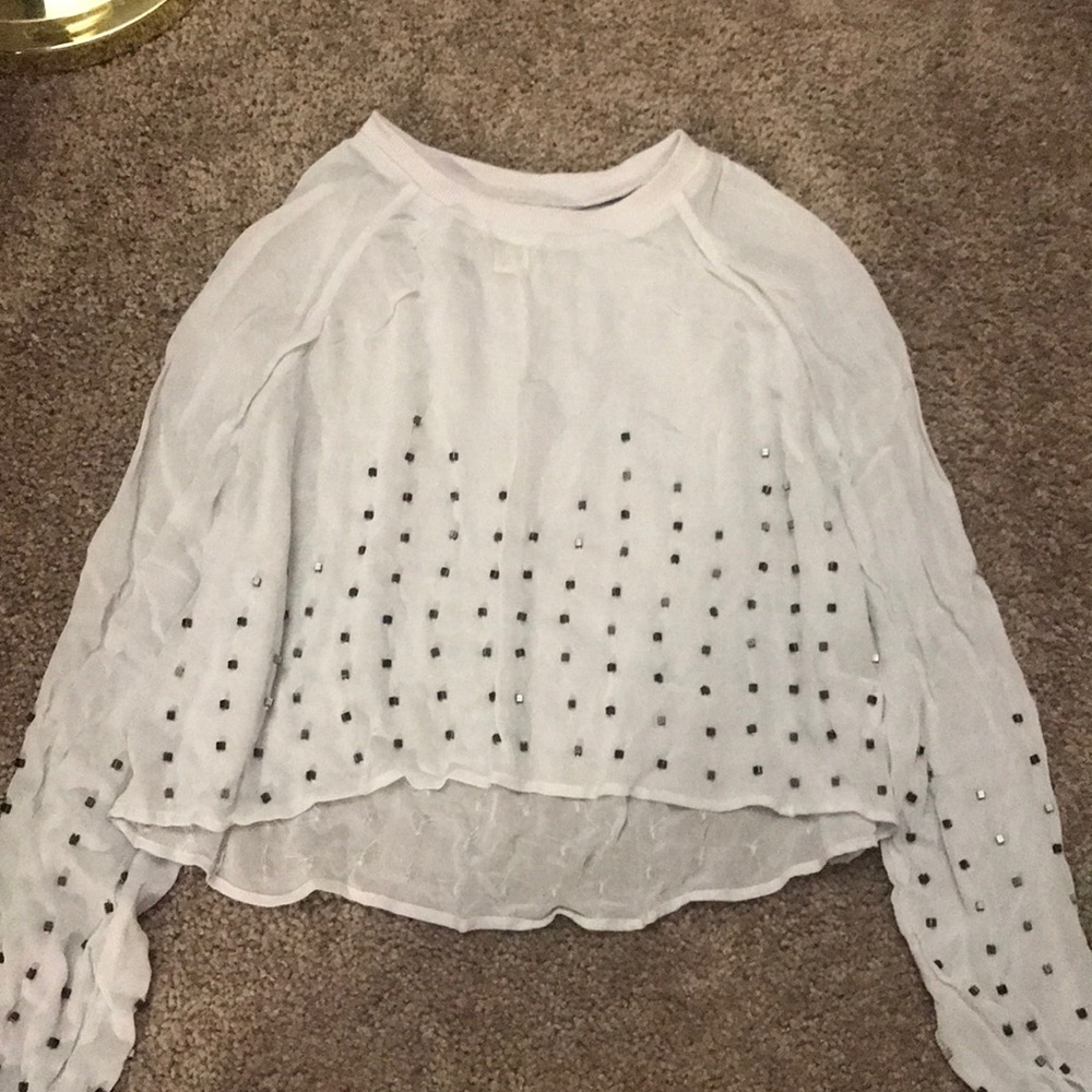White Crop Top